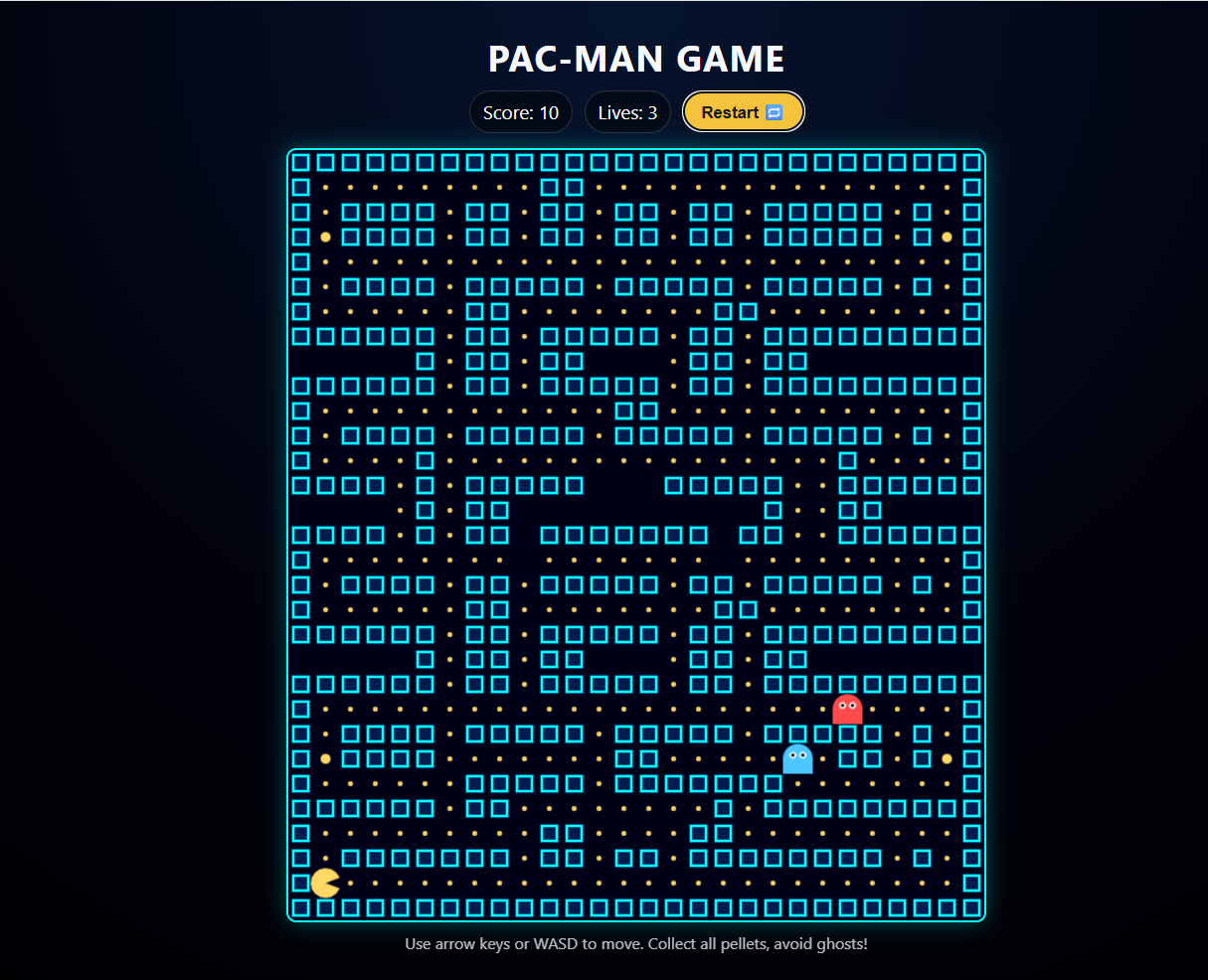 Pac-Man Maze game preview